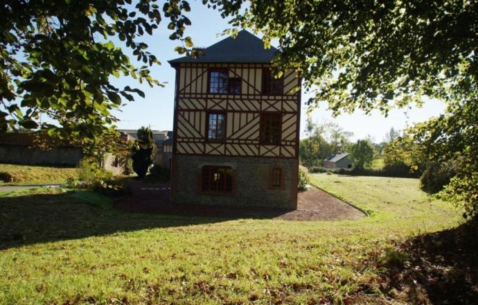Bed and Breakfast Le Manoir Des Arts Saint-Samson-de-Bonfossé Exteriér fotografie